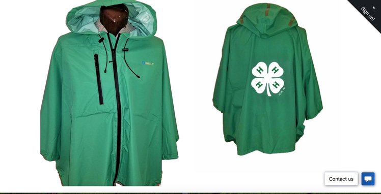 Brella Brella Rain Jacket 4-H Fundraiser
